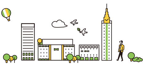 東エリア背景
